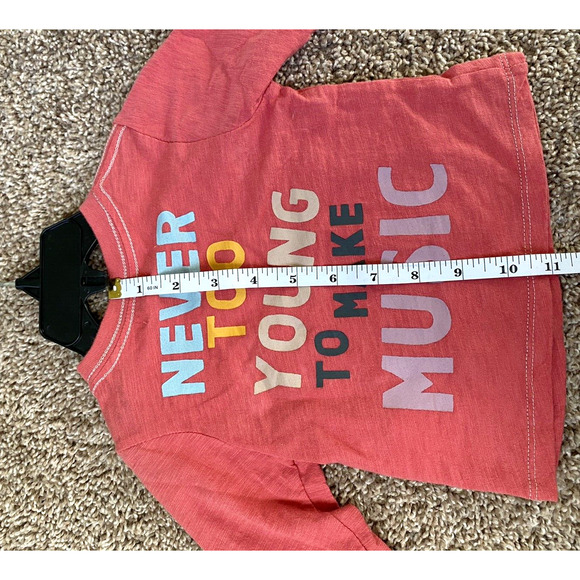 Peek Kids Baby Boy Size 3-6 Months Holiday Music 2 Piece Set Brown Red Drums - Picture 8 of 13